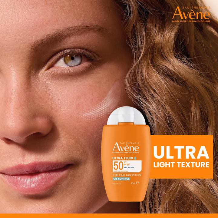 Produktbild Avène Ultra-Fluid Oil Control (Sonnencreme Gesicht, SPF 50, 50 ml)
