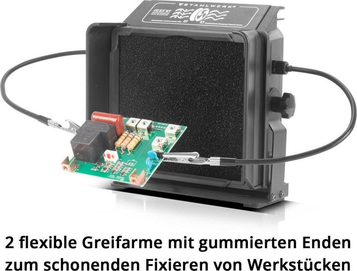 Produktbild Stahlwerk Lötstation LS22-ST mit 22 Watt im Komplett-Set / Kombi-Lötstation