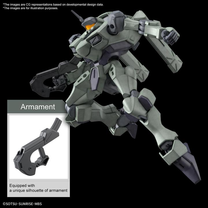 Immagine prodotto Bandai LA STREGA DEL MERCURIO - HG 1/144 Zowort - Modellino in kit