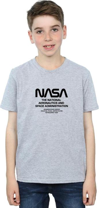 Immagine prodotto Nasa Worm Blurb Maglietta Ragazzi (116)