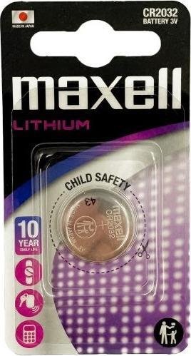 Actual product image Maxell Lithium battery (1 pcs., CR2032, 220 mAh)