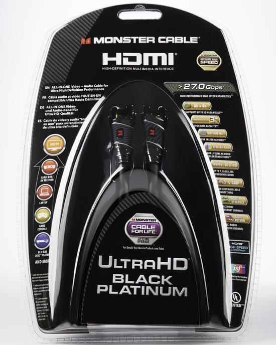 Produktbild Monster Black Platinum (10 m, HDMI)