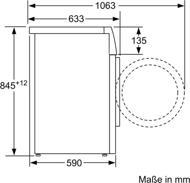 Immagine prodotto Bosch Hausgeräte WAN28127 (8 kg, A sinistra, Spina UE)