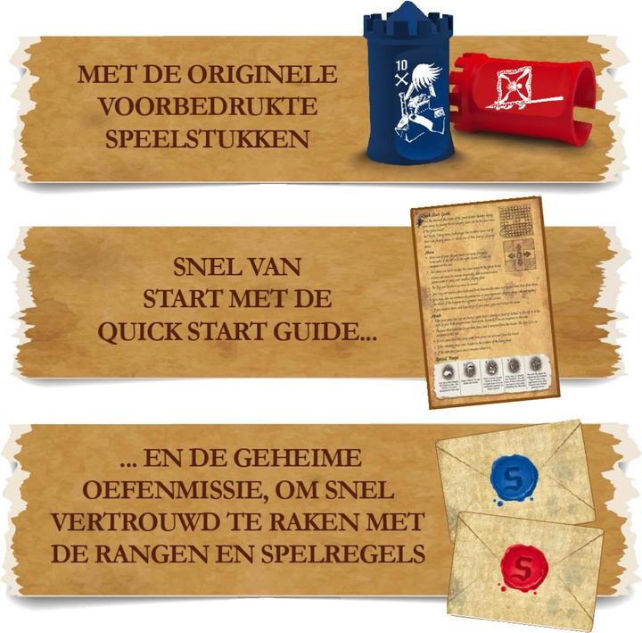 Image du produit Jumbo Stratego Original (Allemand, Anglais, Français)
