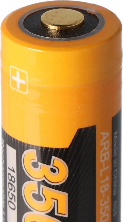 Actual product image Panasonic 18650 battery and 3-way protection circuit (1 pcs., 3500 mAh, Rechargeable battery)