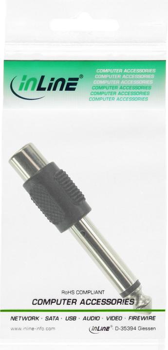 Immagine prodotto InLine adattatore audio (Adattatore jack)