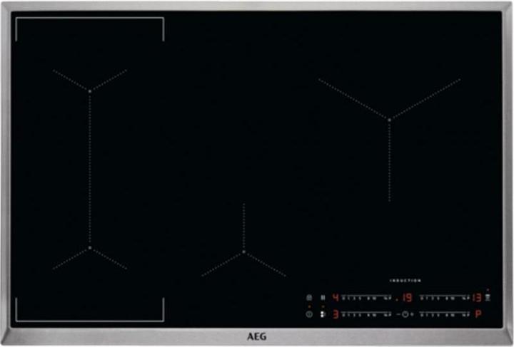 Actual product image AEG IKS8444SXB Self-contained hob / Induction / 6000 series with bridge / Hob²Hood / Slider operation