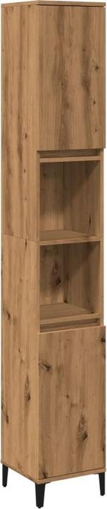 Actual product image VidaXL Bathroom cabinet Tall cabinet Bathroom cabinet Bathroom furniture Cabinet Artisan oak