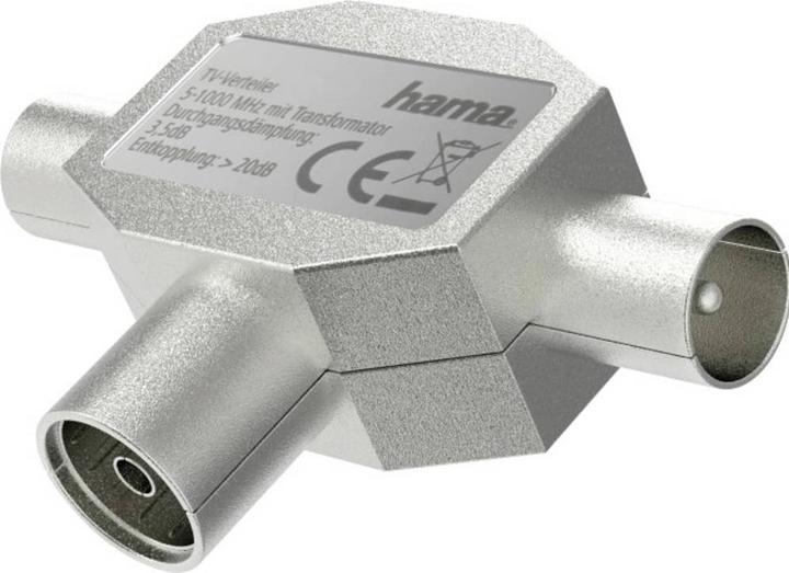 Image du produit Hama Répartiteur d'antenne (3.50 dB, Manifolds et Brancheurs)