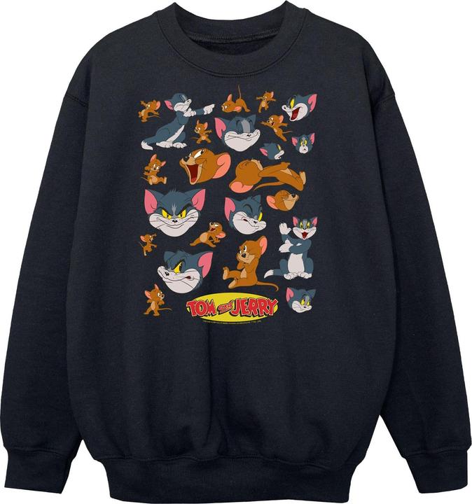 Immagine prodotto Tom & Jerry Many Faces Felpa Ragazzi (128)