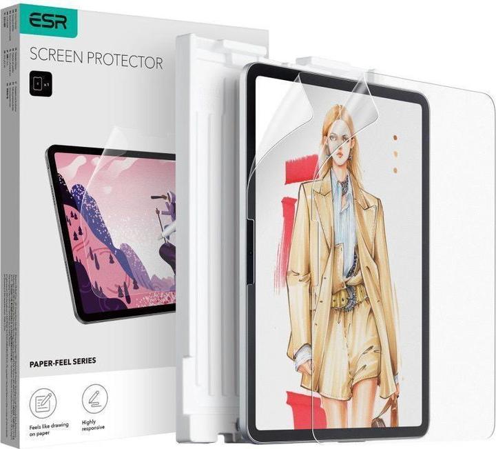 Actual product image ESR Paper Feel Protective Foil (2 Piece, iPad Air 11 2024 (M2))
