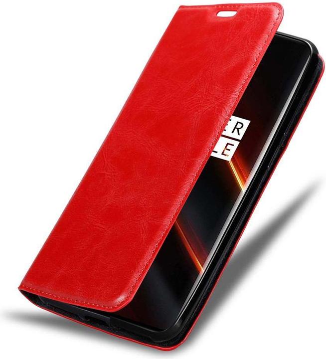 Actual product image Cadorabo Book Invisible Magnet Cover (OnePlus 7T Pro)