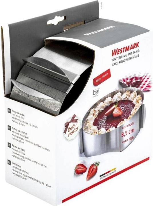 Actual product image Westmark Cake ring adjustable (30 cm)