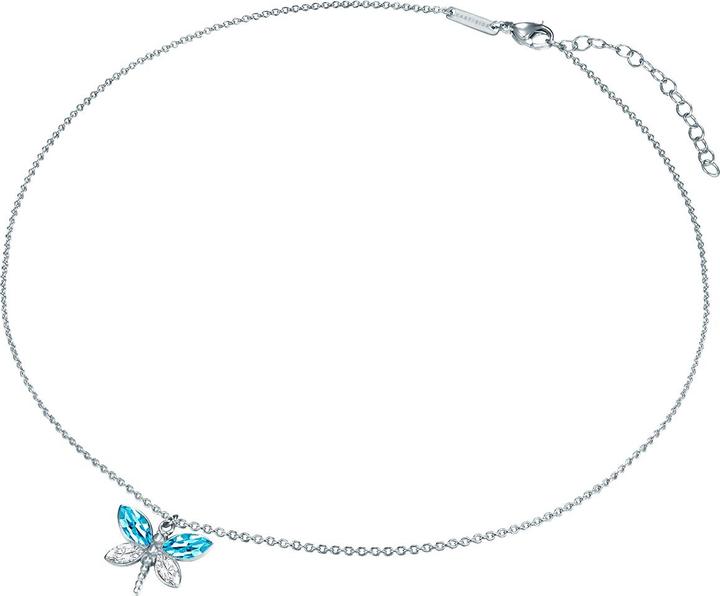 Image du produit Eastside Papillon femme acier Preciosa argent 40,0 cm chaîne de base + 5,0 cm extension - 29796 (Acier inoxydable, 40 - 45 cm)