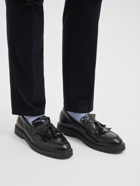 Image du produit Selected Homme Chaussures basses en cuir Kiltie (45)