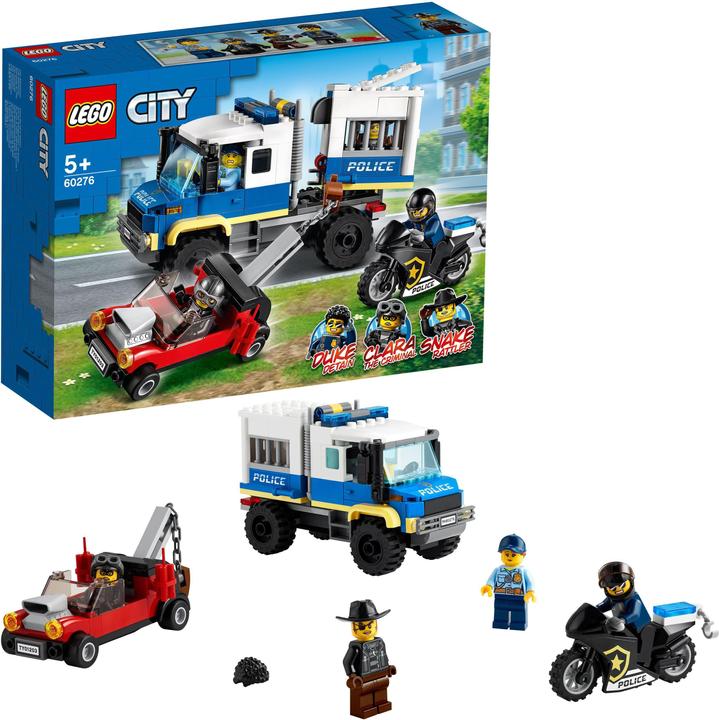 Image du produit LEGO City 60276 Transport de prisonniers par la police (60276, LEGO City, LEGO difficiles à trouver)