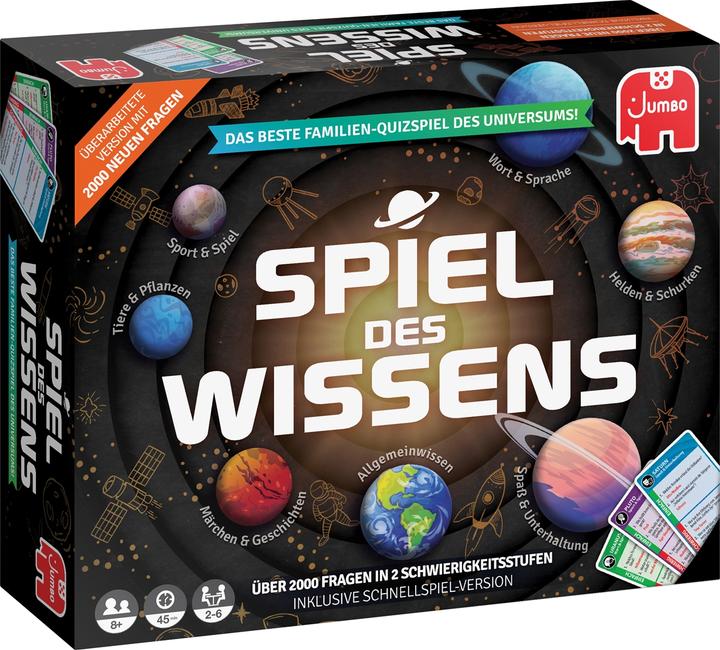 Actual product image Jumbo Game of knowledge original (German)