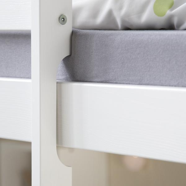 Produktbild Homestyle4u Hochbett Kinderbett mit Schreibtisch (90 x 200 cm)