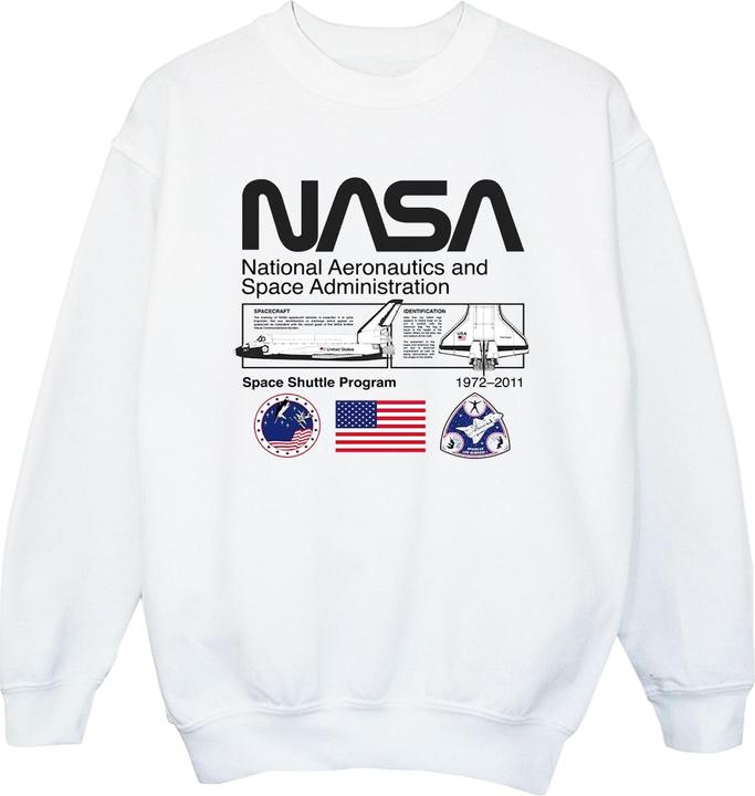 Produktbild Nasa Space Admin Sweatshirt Mädchen (140, 146)