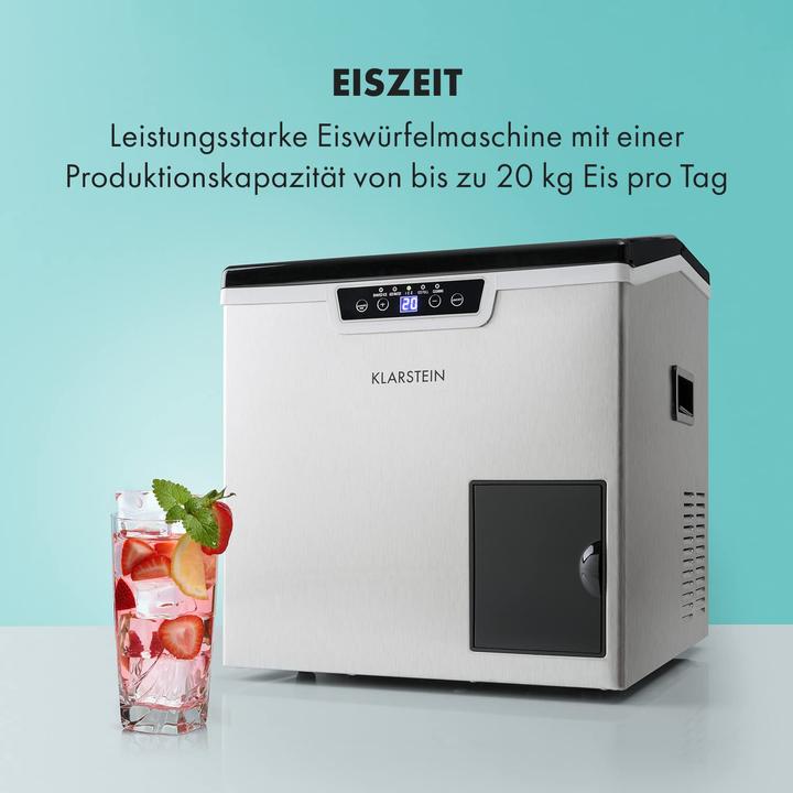 Actual product image Klarstein Eiswürfelmaschine
