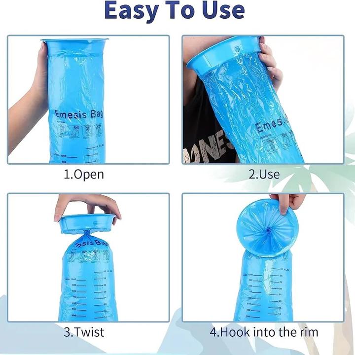Immagine prodotto ASMI Sacchetti per vomito usa e getta (10 x, 1 l)