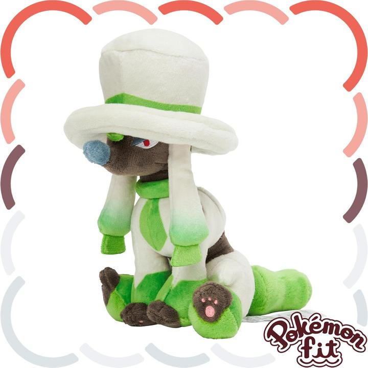 Actual product image Pokémon Furfrou (Dandy Trim) Sitting Cuties Plush - 16 cm (16 cm)