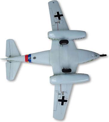 Actual product image E-Flite AVION Me 262 660mm EP BNF 30mm EDF with AS3X & SAFE Select (Jet)