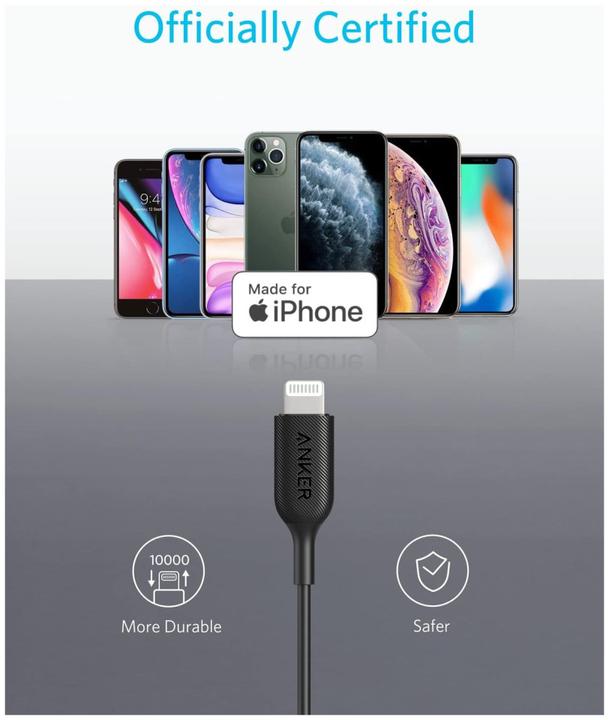 Produktbild Anker Lightning auf Kopfhörerstecker Adapter (Lightning)