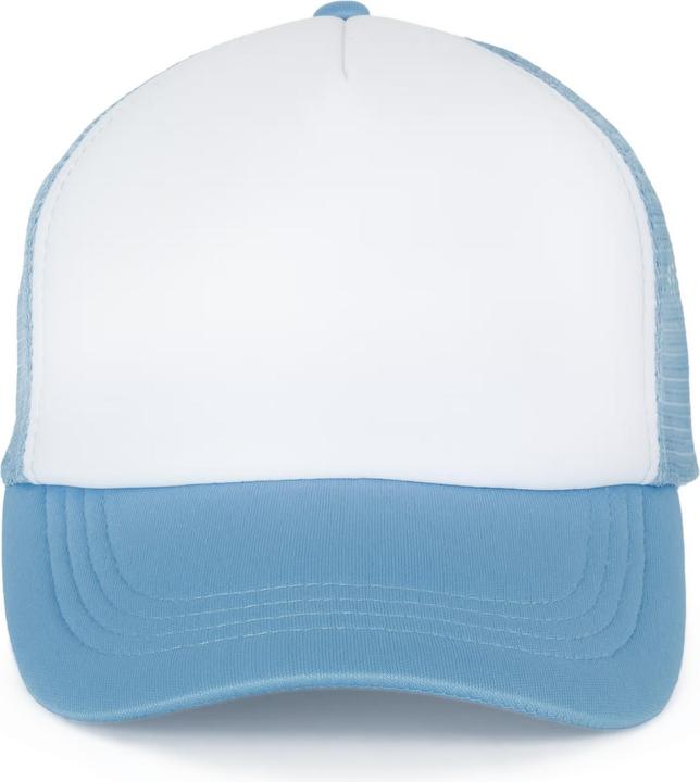Bleu ciel foncé, Blanc