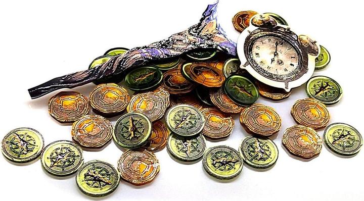 Produktbild E-Raptor Token und Marker: Token für verlorene Ruinen von Arnak + Expeditionsführern (GB)