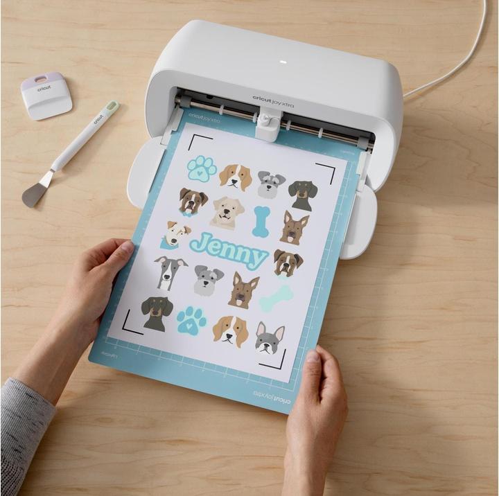 Productafbeelding Cricut Stickerpapier Joy Xtra A4, 6 Bogen, Weiss (6 x)