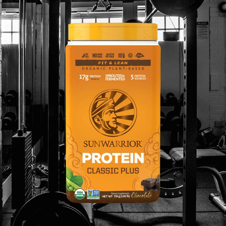 Actual product image Sunwarrior Protein Classic Plus Organic (Chocolate, 1 pcs., 750 g)
