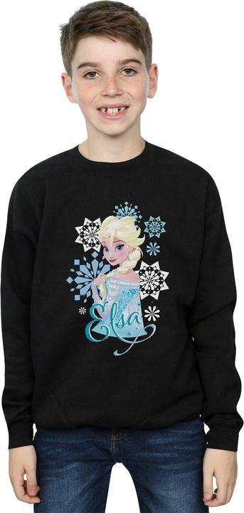 Immagine prodotto Disney Frozen Elsa Snowflakes Felpa Ragazzi (140, 146)