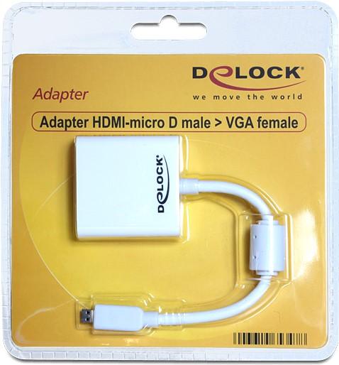 Produktbild Delock Micro HDMI für (VGA, 25 cm)