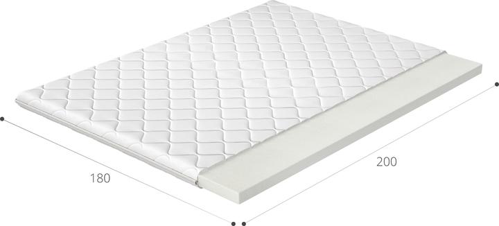 Actual product image ELTAP Topper T30 (180 x 200 cm)