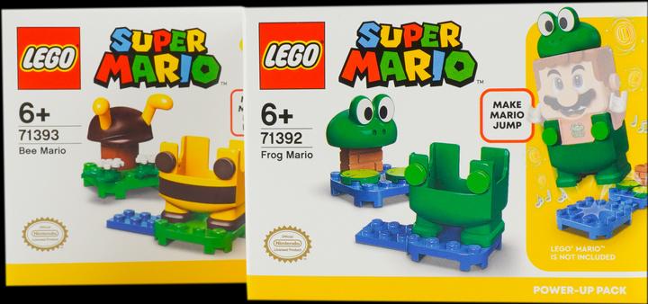 Produktbild LEGO Super Mario Doppelpack Bienenanzug & Froschanzug - 71392 71393 NEU! 2 Sets (71393)