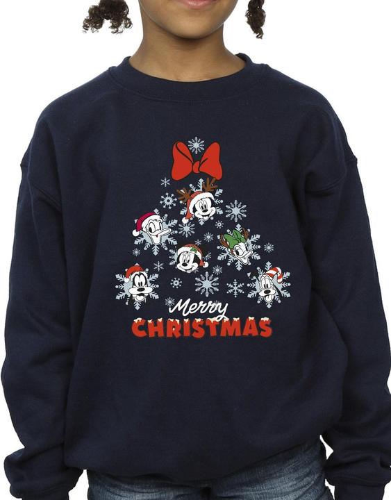 Produktbild Disney Mickey Mouse And Friends Christmas Tree Sweatshirt Mädchen (152, 158)
