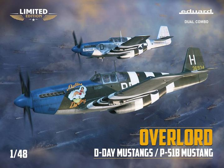 Image du produit Eduard OVERLORD : D-DAY MUSTANGS / P-51B MUSTANG DUAL COMBO 1/48 EDUARD-LIMITED