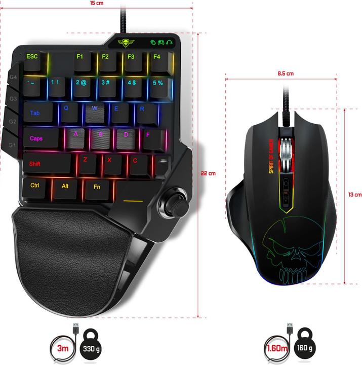 Actual product image Spirit Of Gamer Xpert G900 Set (CH, Cable)