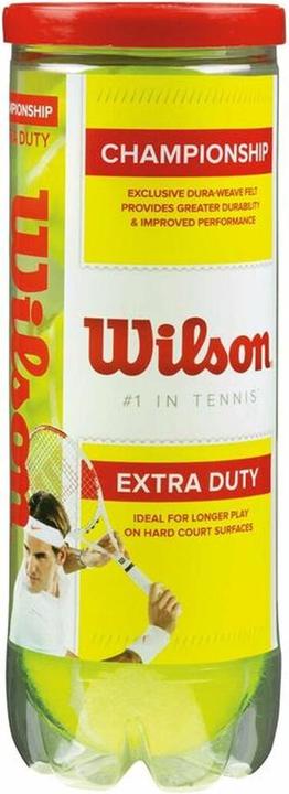 Produktbild Wilson Tennisbälle CHAMPIONSHIP 3 Stück WRT100101