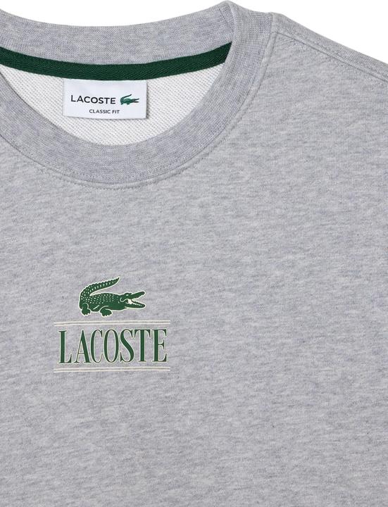 Produktbild Lacoste Sweatshirt Pullover mit Rippbündchen und Logo (S)