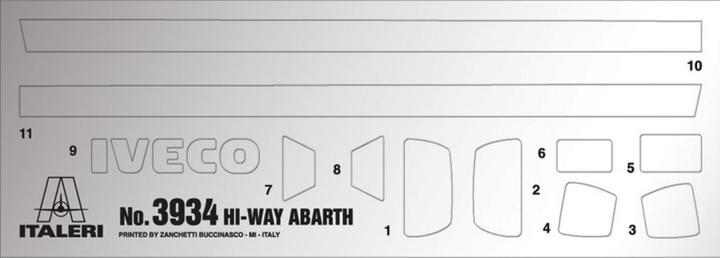 Immagine prodotto Italeri IVECO E5 Hi-Way Abarth