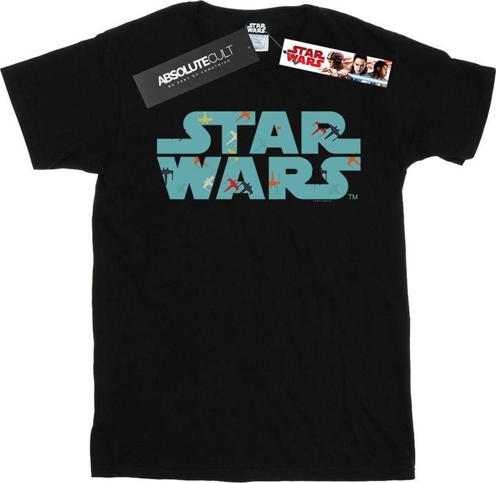 Image du produit Star Wars - T-shirt RETRO X-WING PATTERN LOGO - Homme (M)
