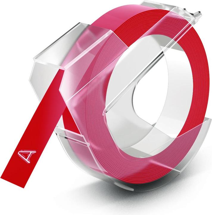 Immagine prodotto Dymo Prägeband 520102 (0.90 cm, Rosso)