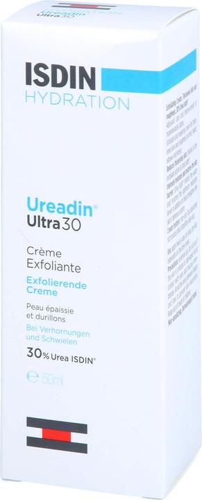 Image du produit Isdin Hydration Ureadin Ultra 30 crème exfoliante, 50 ml de crème (50 ml, Crème 24h)