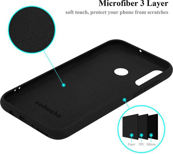 Actual product image Cadorabo TPU Liquid Silicone Case Cover (Huawei P30 Lite)