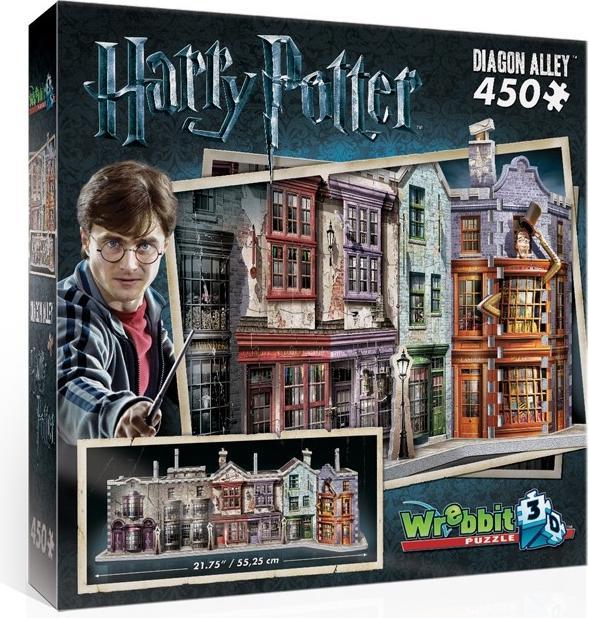 Image du produit Wrebbit 3D Harry Potter Ruelle de l'Angle - W01010 TACTIQUE (450 pièces)