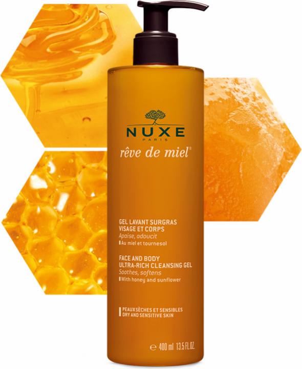 Produktbild Nuxe Gel Lavant Surgras (400 ml)