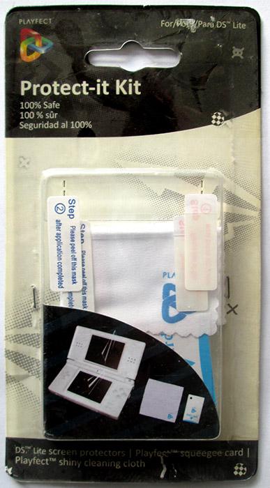Actual product image Playfect Screen Protector Kit DSLite