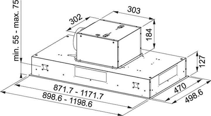 Immagine prodotto Franke Maris Deckenhaube (Ventilatori a soffitto)